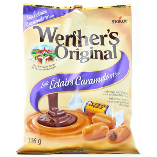 Picture of WERTHER'S SOFT ECLAIRS CARMELS 116G