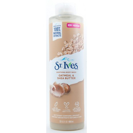 Picture of *ST. IVES BODY WASH OAT AND SHEA BUTTER 650ML