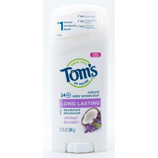 Picture of TOMS OF MAINE LAVENDandCOCONUT NATURAL DEODORANT 64G