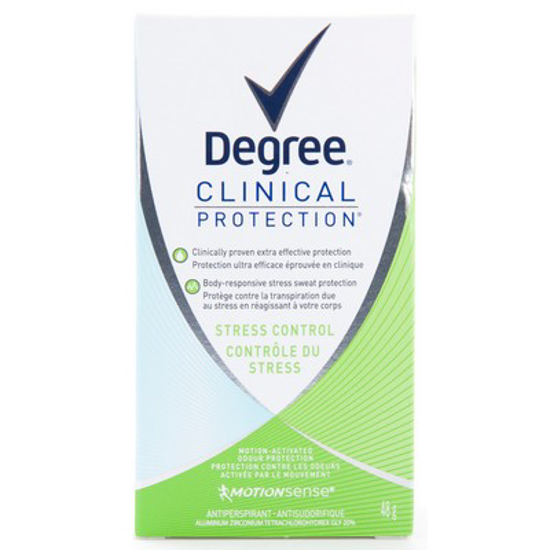 Picture of DEGREE WOMEN CLINICAL STRESS CONTROL 48G