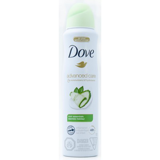 Picture of DOVE DRY SPRAY AP COOL ESSENTIALS 107G