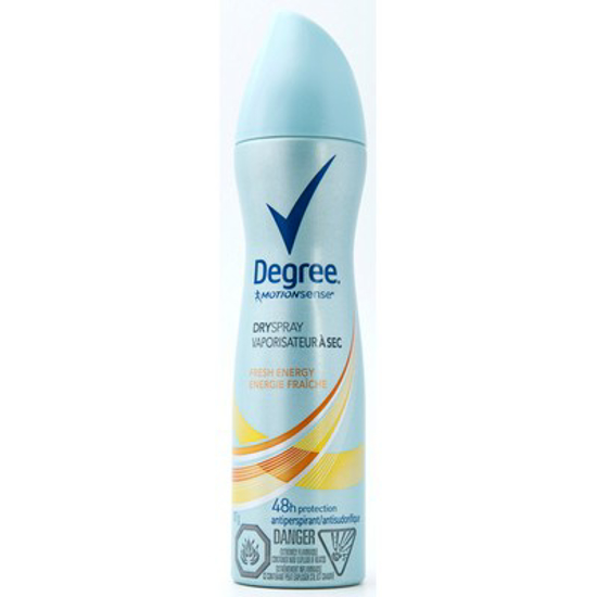 Picture of DEGREE DRY SPRAY AP FRSH ENRGY 107G