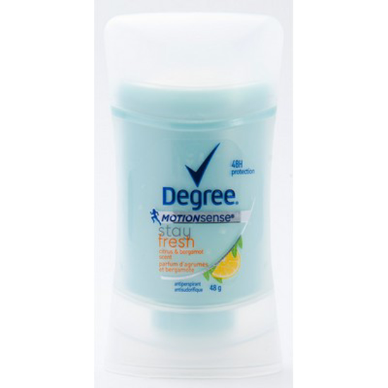 Picture of DEGREE STAY FRESH ANTIPERSPIRANT CITRUSandBERG  48G