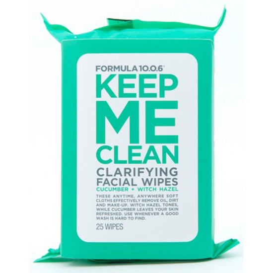 Picture of FORMULA 10.0.6 KEEP ME CLEAN WIPES - CLARIFYING FACIAL 25S