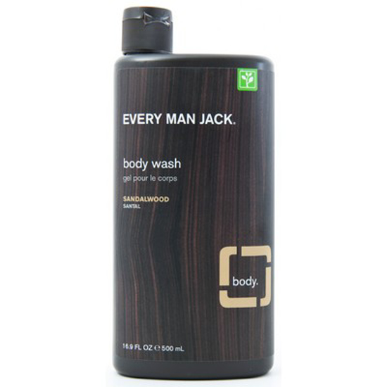 Picture of EVERY MAN JACK BODYWASH SANDALWOOD 500ML